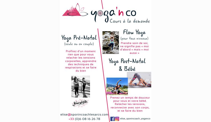 Yoga pré/post Natal Sport'N Coach