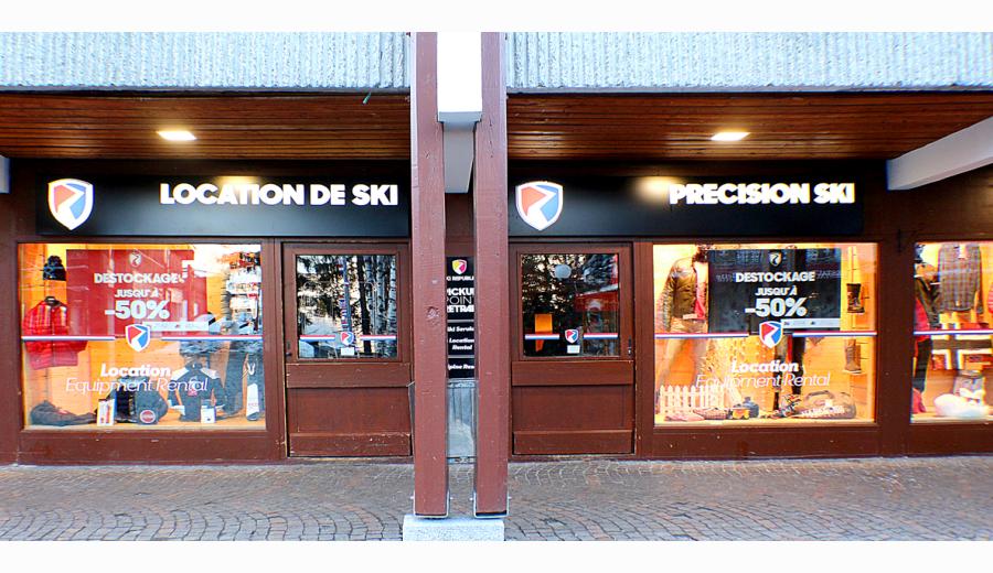 façade Precision Ski – Le Charvet