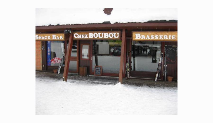 vitrine Boubou Bar Brasserie "Chez Boubou"@