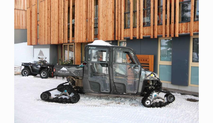jeep des neiges Aiguille Grive